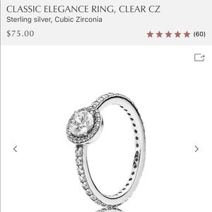 Pandora Ring size 7.5